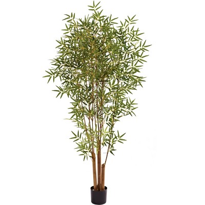 Nearly Natural 6-ft Japanese Bamboo Tree