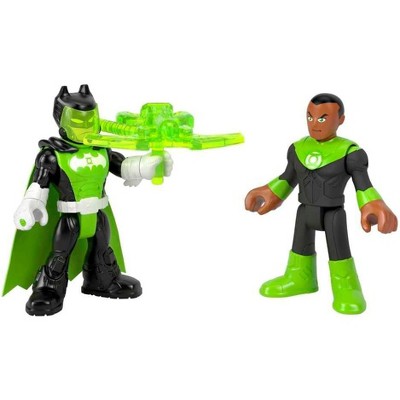 Imaginext DC Super Friends Batman and Green Lantern Figure Set, 3 Pieces,