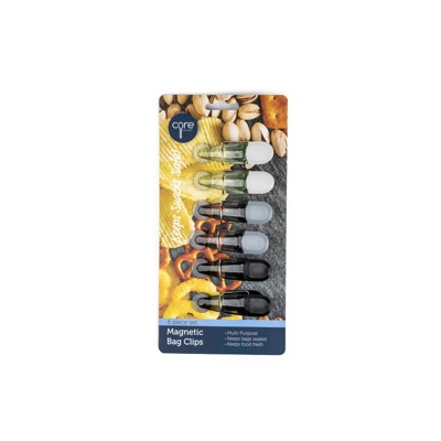 Core Kitchen Bag Clips, Assorted - Case of 6
