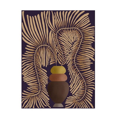 Trademark Fine Art - Regina Moore  Leaf Concept II Canvas Art