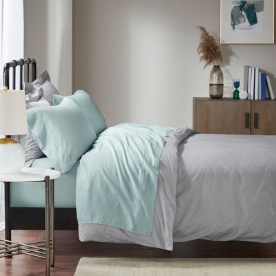 Elegant Fluffy Solid Cotton Sheet Set, All Season Bedding Set, Cozy Home Textile for Lux Bedroom Decor