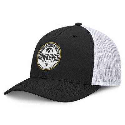 NCAA Iowa Hawkeyes Cotton Twill Snapback Mesh Hat: Solid Pattern, Men's One Size
