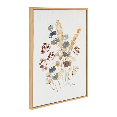 Sylvie Wild Salvia Framed Canvas by Sara Berrenson - Kate & Laurel All Things Decor