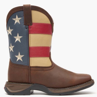 Lil' Rebel by Durango Kids Western Boot, DBT0160, Patriotic