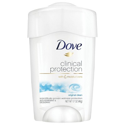 Dove Beauty Clinical Protection Original Clean Women's Solid Antiperspirant & Deodorant Stick - 1.7oz