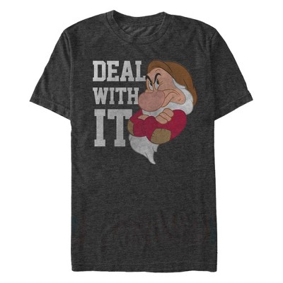 Men's Disney Grumpy Deal With It T-Shirt