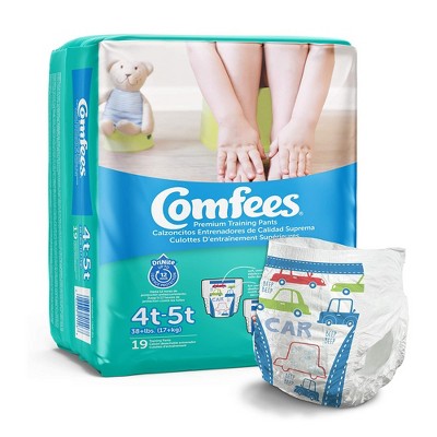 Comfees Toddler Training Pants, Moderate Absorbency