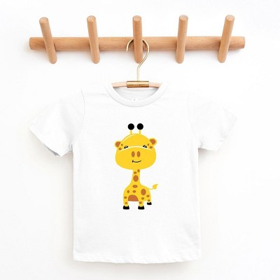 The Juniper Shop Giraffe Colorful Youth Short Sleeve Tee