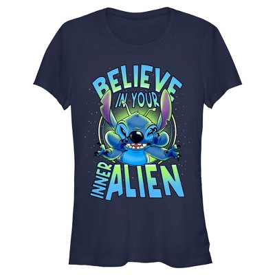 Juniors Lilo & Stitch Believe In Your Inner Stitch T Shirt
