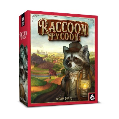 Forbidden Games Raccoon Tycoon Board Game: Strategy & War Game for 2-5 Players, Includes Tokens & Tiles, 1-2 Hour Play