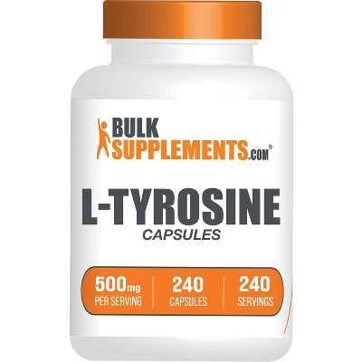 BulkSupplements L-Tyrosine Capsules