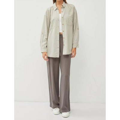 Women's The Oversized Tencel Shirt - be cool