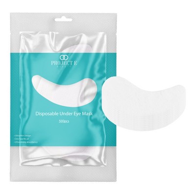 Project E Beauty 500pcs Disposable Under Eye Pads Cotton | Disposable Eye Patches | DIY Lotion Serum Toner Eye Mask | Skincare