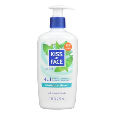 Kiss My Face Cool Mint Moisture Shave - 11 oz