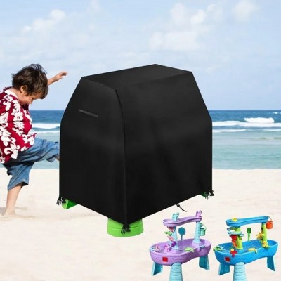 Akefit Water Table Cover Waterproof Outdoor Kids Play Table Protector Black 41in Durable Weatherproof Shield