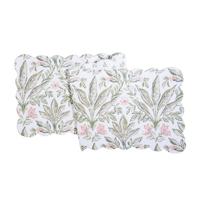 C&F Home Lana Palms Reversible Graphic Print Machine Washable Table Quilted Runner 14" x 51"