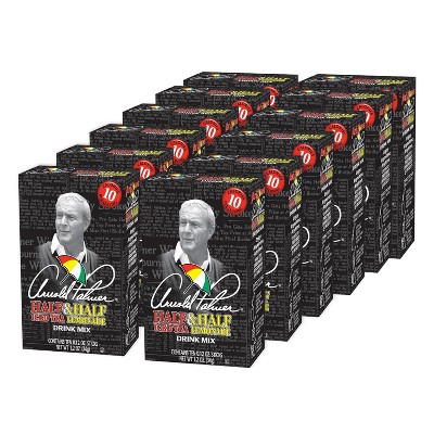 Arizona Arnold Palmer Half and Half Stix Drink Mix 10pk Box- 12 Pack