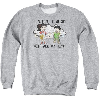 Dragon Tales I Wish With All My Heart Adult Crewneck Sweatshirt