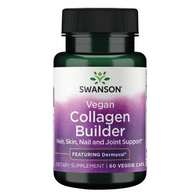 Swanson Vegan Collagen Builder - Featuring Dermaval 60 Veg Capsules