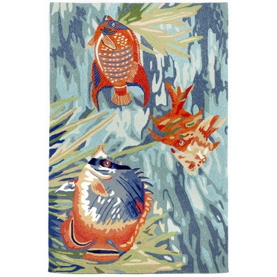 Liora Manne Ravella Coastal Indoor/Outdoor Rug..