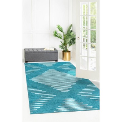 Unique Loom Kai Warrior Geometric Indoor Woven Area Rug