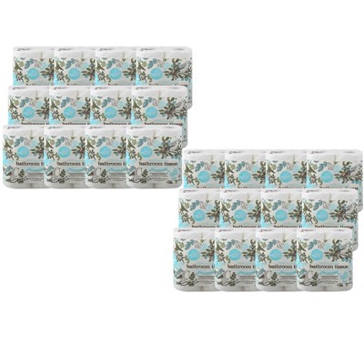 Natural Value 100% Recycled Soft and Plush Bathroom Tissue 2-Ply 250 Sheets - Case of 24/4 ct
