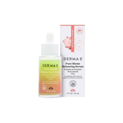 derma e Pure Biome Face Serum - 1 fl oz