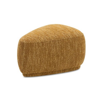 Jennifer Taylor Home Pebble 26" Rounded Triangle Cocktail Ottoman