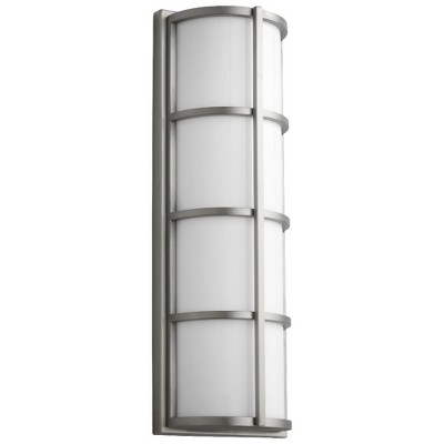 Oxygen Lighting Leda 2 - Light Wall Light in  Satin Nickel