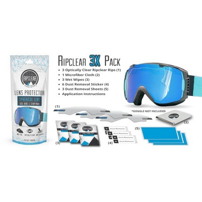 Ripclear Spherical Lens Protector 3X Pack