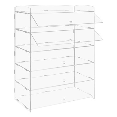 YIYIBYUS Acrylic Display Case Retail Display Counter Cases Cookie Display Cabinet