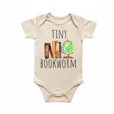 Book Worm Library Newborn Baby Onesie® Bodysuit GS1