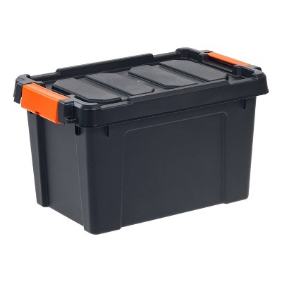 IRIS Heavy Duty Plastic Storage Bin with Durable Lid