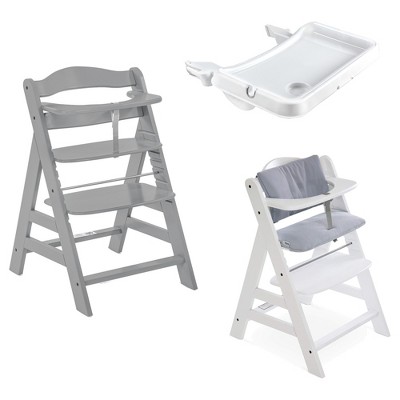 hauck Alpha+ Grow Along Wooden High Chair Seat