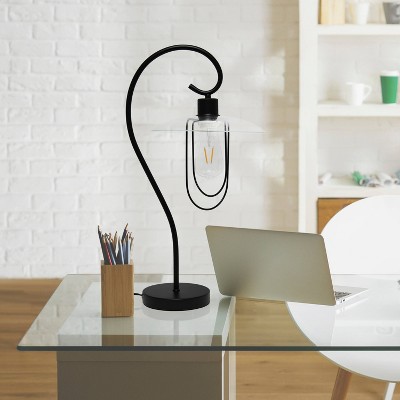 Modern Metal Scroll Table Lamp - Lalia Home