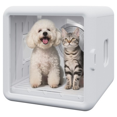 Heynemo Pet Dryer Box for Cats & Dogs ¨C 65L Quiet Hair Drying Machine with Adjustable Temp, Blow Air Function C Portable Dog Dryer for Home Bathing