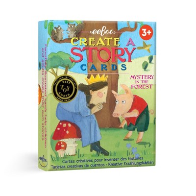 eeBoo: Mystery in the Forest Create A Story Pre-Literacy Flash Cards