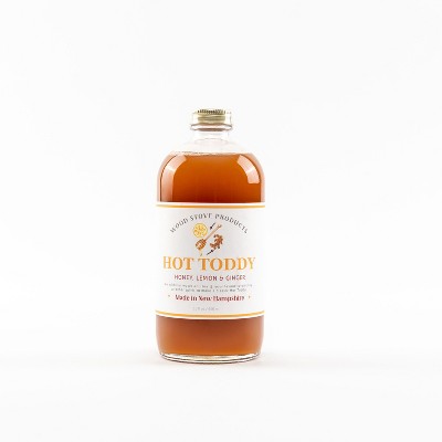 Wood Stove Kitchen Hot Toddy Mix with Honey, Lemon and Ginger, 16 fl oz