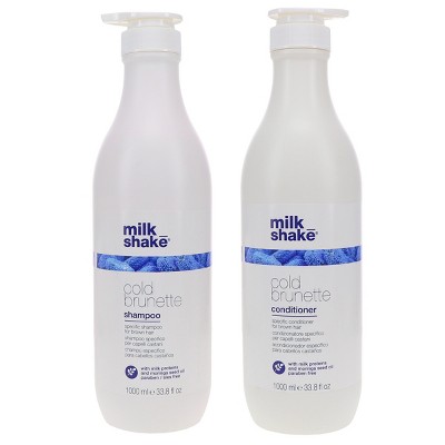 milk_shake Cold Brunette Shampoo 33.8 oz & Cold Brunette Conditioner 33.8 oz Combo Pack