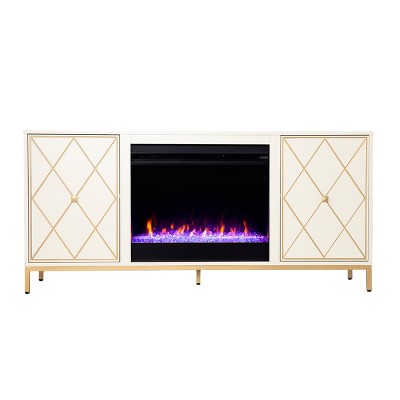 Marradi Electric Fireplace with Media Storage - SEI