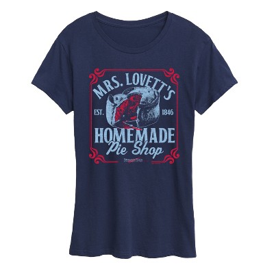 Women's - Sweeney Todd - Mrs Lovetts Pie Shop Short Sleeve Graphic T-Shirt