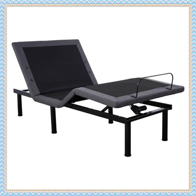 Jojoka Adjustable Bed Frame, Adjustable Bed Base with Wireless Remote and 1 USB Port, Head & Foot Incline, Electric Bed Frame with 4 Height Options