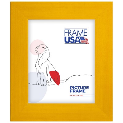 Colori Large Yellow 12X12 inch Single Image Picture Frame