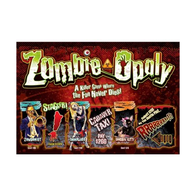 Zombie-opoly Board Game