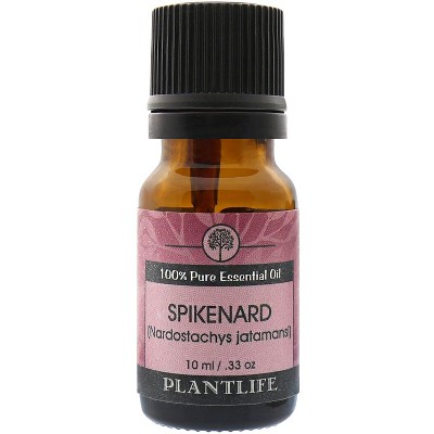 Plantlife Spikenard Aromatherapy Essential Oil – 100% Pure, Therapeutic Grade, No Additives or Fillers, Made in California, 10 ml