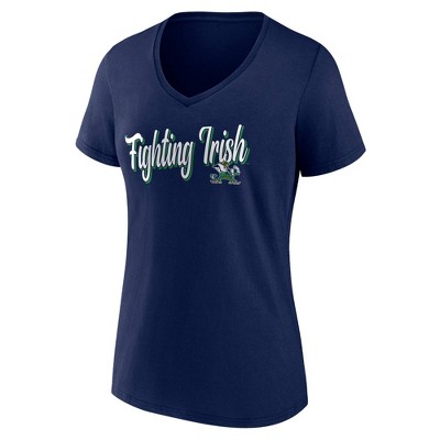 NCAA Notre Dame Fighting Irish Women's V-Neck T-Shirt