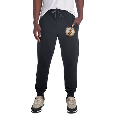 The Flash Season 4 Logo Unisex Jogger Sweatpants with Pockets for Men and Women Black