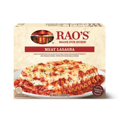 Rao's Made For Home Family Size Frozen Meat Lasagna - 27oz