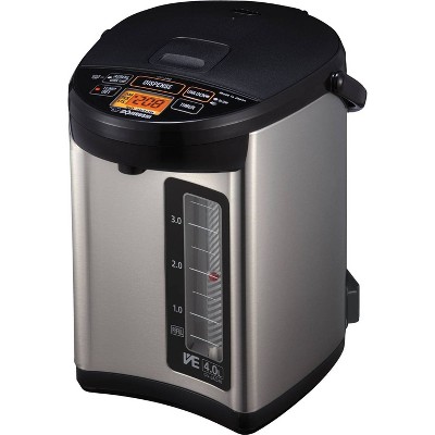 Zojirushi Hybrid Water Boiler & Warmer - Silver - CV-JAC40 VE: 4L Electric Kettle, Adjustable Temperature, BPA-Free