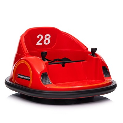 12V Electric Kids Ride On Bumper Car for Toddlers, Battery Powered Bumper Car with Parent Remote, 1.5+ Years Old Baby Bumping Toy